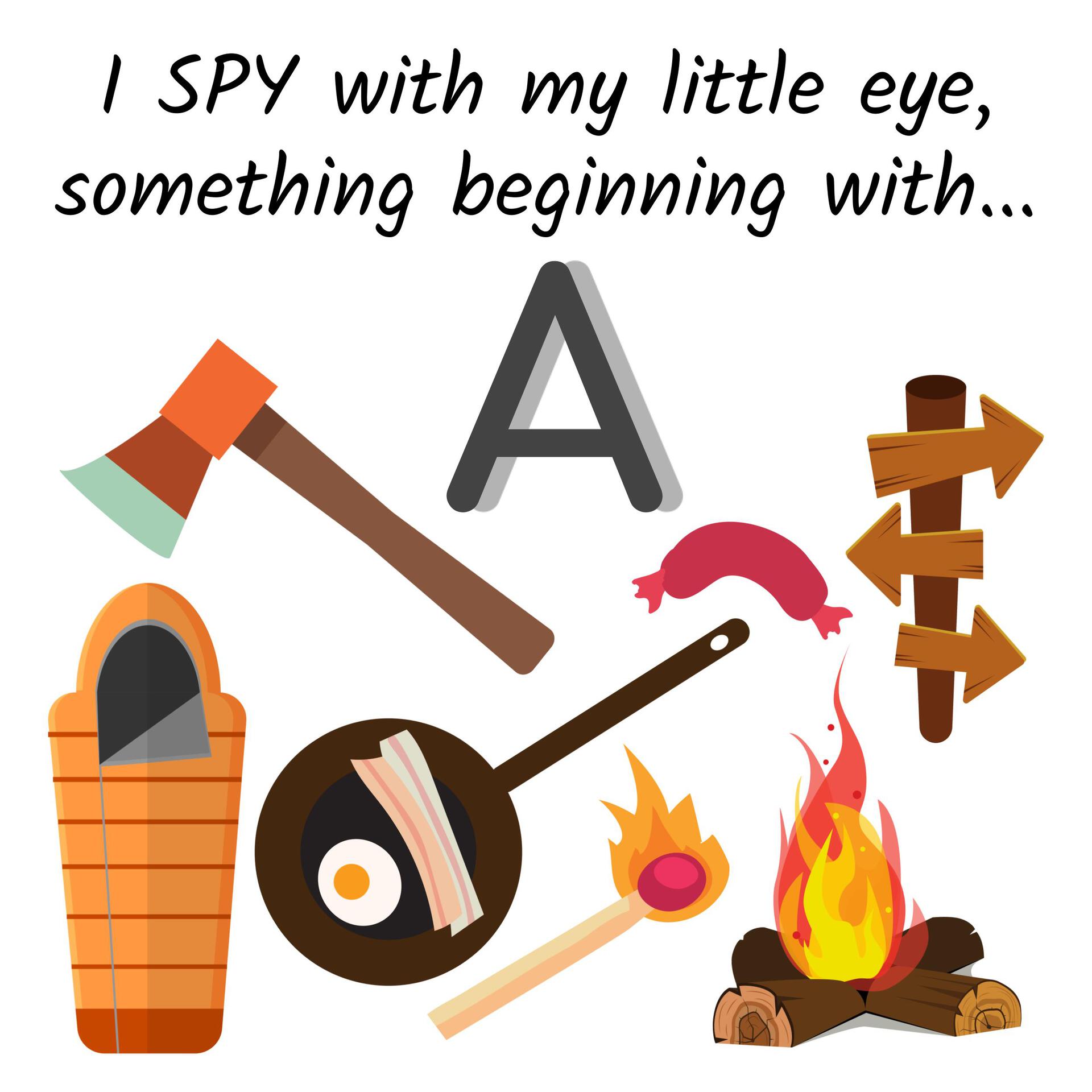 I Spy Camping A Fun Guessing Game Picture Book for Kids Ages 2-5 Toddlers and Kindergartners Picture Puzzle Book for Kids I Spy Books for Kids 7 - photo 4