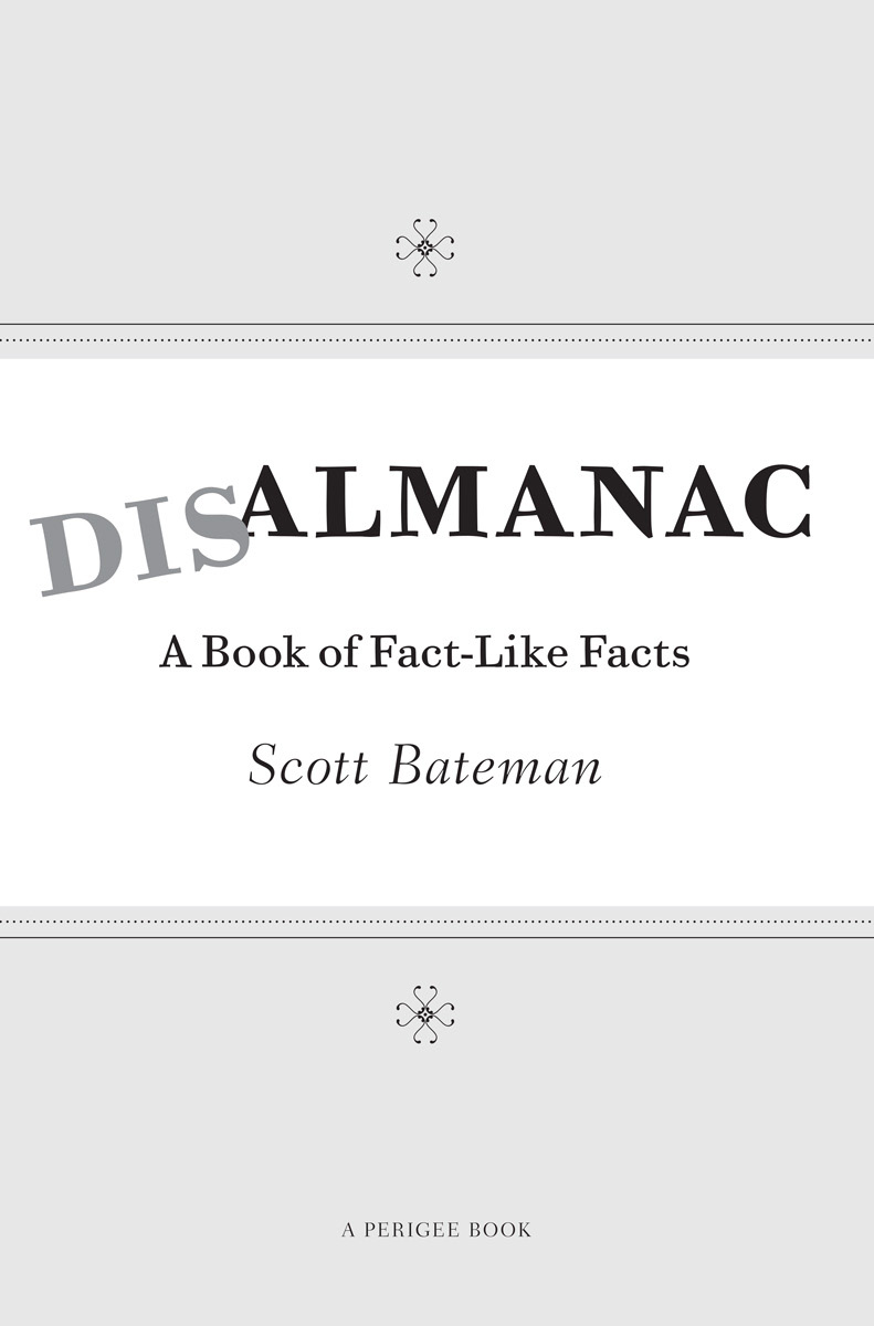 Disalmanac a book of fact-like facts - image 2