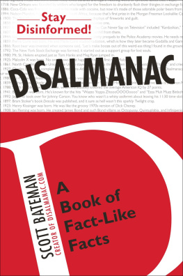 Bateman - Disalmanac: a book of fact-like facts