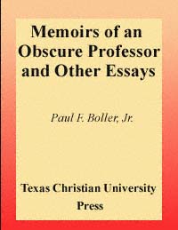 title Memoirs of an Obscure Professor and Other Essays author - photo 1