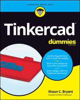 Bryant Tinkercad For Dummies