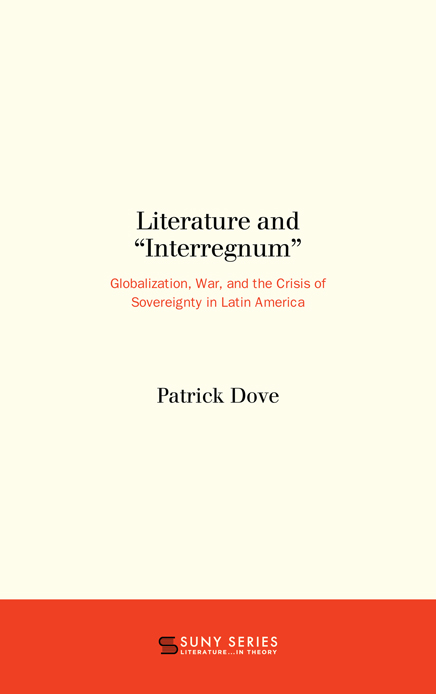 LITERATURE AND INTERREGNUM SERIES EDITORS David E Johnson Comparative - photo 1