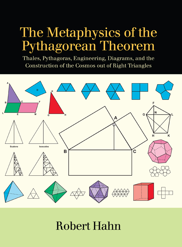 The Metaphysics of the Pythagorean Theorem SUNY series in Ancient Greek - photo 1