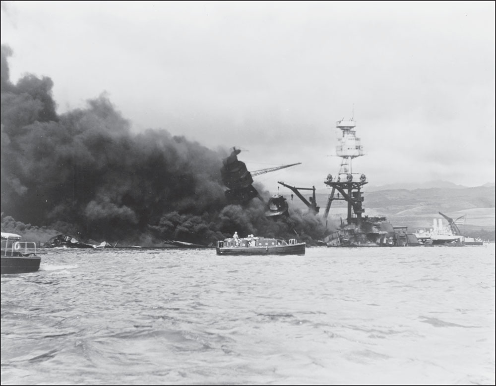 DECEMBER 7 1941 AMERICAN NAVAL BASE AT PEARL HARBOR Hundreds of Japanese - photo 2