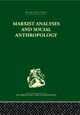 Bloch - Marxist Analyses and Social Anthropology