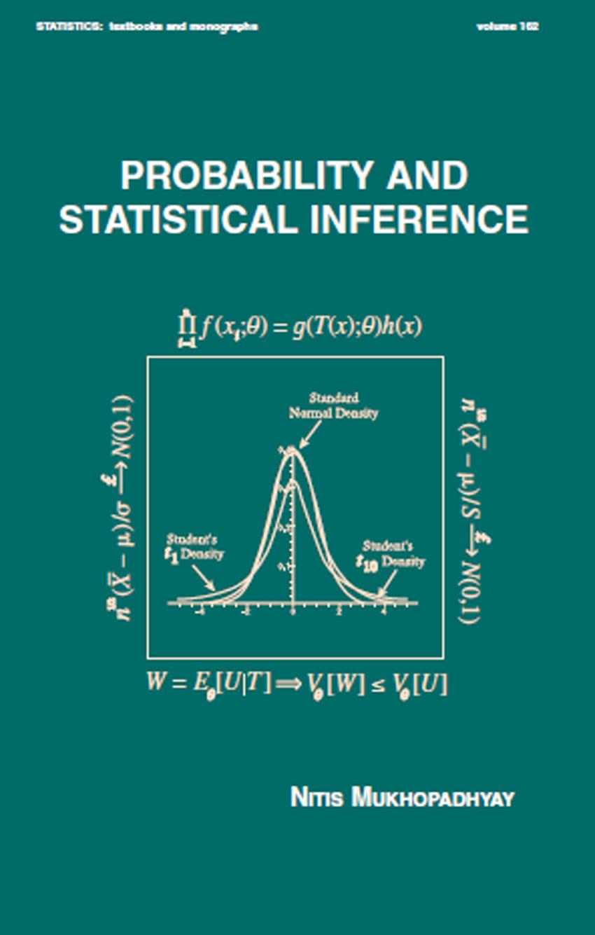 PROBABILITY AND STATISTICAL INFERENCE STATISTICS Textbooks and Monographs - photo 1