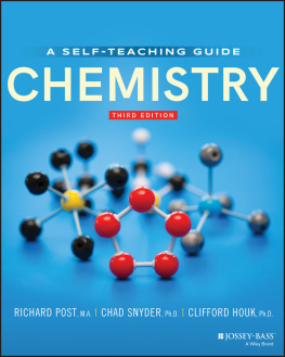 Richard Post - Chemistry: Concepts and Problems, A Self-Teaching Guide, 3rd Edition (Wiley Self-Teaching Guides)