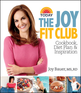 Bauer Today: the joy fit club: cookbook, diet plan & inspiration