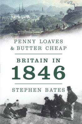 Bates Penny Loaves & Butter Cheap Britain in 1846