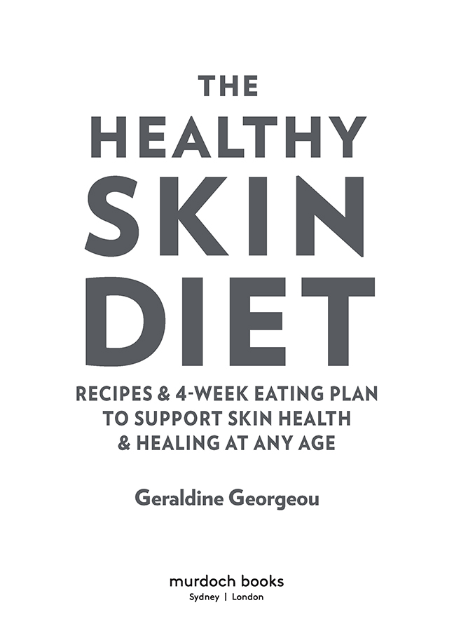 CONTENTS INTRODUCTION About Geraldine If youre a dietitian and your - photo 3