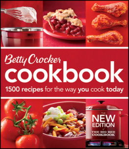 Editors - Betty Crocker Baking: Wiley Selects