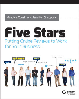 Couzin Gradiva - Five Stars: Putting Online Reviews to Work for Your Business