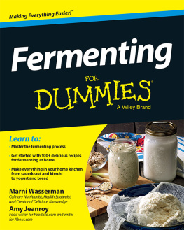 Jeanroy Amy - Fermenting For Dummies