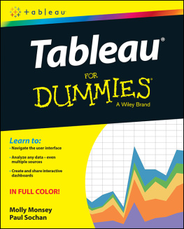 John Wiley and Sons - Tableau for dummies: a Wiley brand