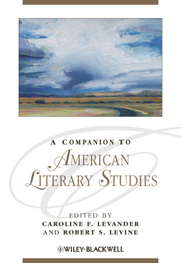 John Wiley - A Companion to American Literary Studies