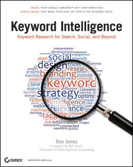 Jones - Keyword intelligence keyword research for search, social, and beyond