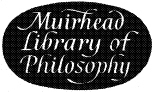 MUIRHEAD Muirhead Library of Philosophy METAPHYSICS In 17 Volumes I Time - photo 1