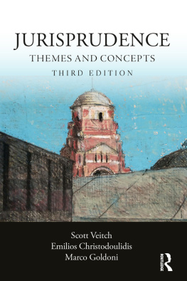 Christodoulidis Emilios A. Jurisprudence: themes and concepts