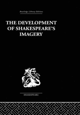 Clemen - The Development of Shakespeares Imagery