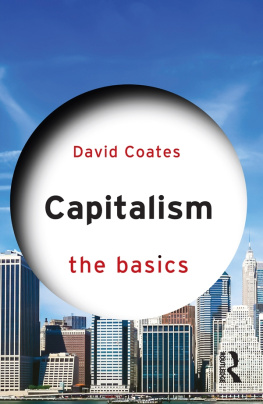 Coates - Capitalism: the basics