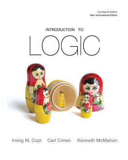Cohen Carl - Introduction to Logic