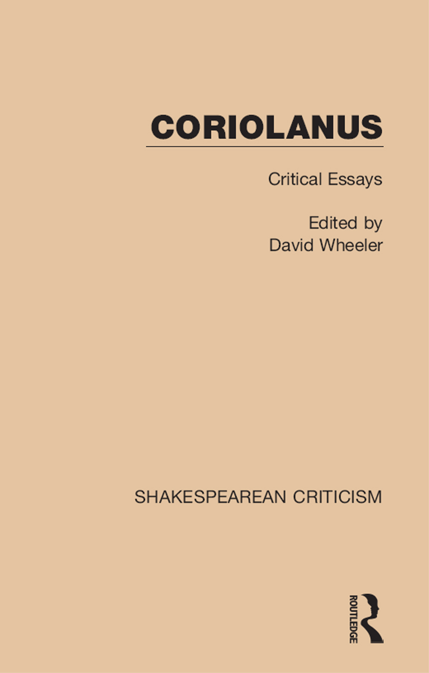 CORIOLANUS - image 1