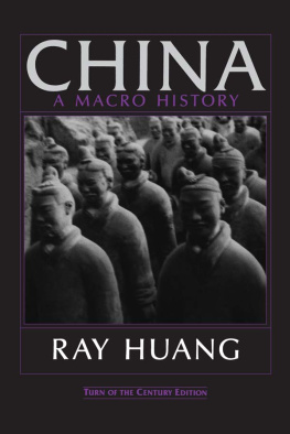 Huang China: a macro history