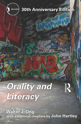 Hartley John - Orality and literacy: the technologizing of the word