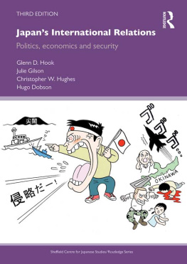 Hook Japans international relations: politics, economics and security