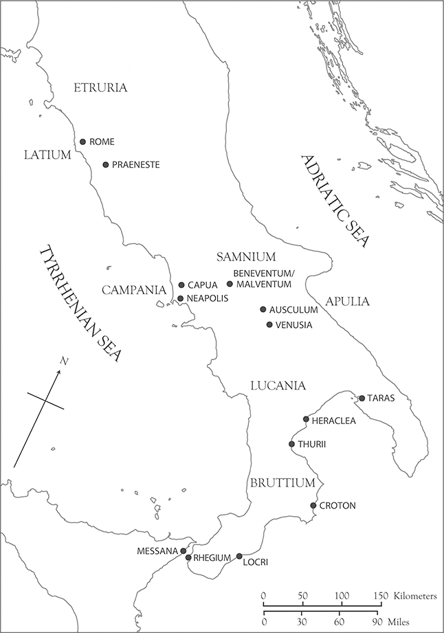 Map 1 Italy in the early third century BCE Map 2 Sicily in the early third - photo 2