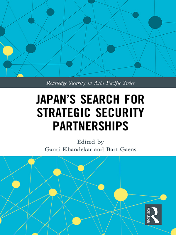 Japans Search for Strategic Security Partnerships As tensions between China and - photo 1