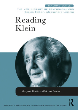 Klein Melanie Reading Klein