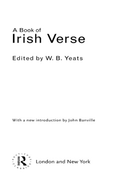 Yeats W. B. - A Book of Irish Verse