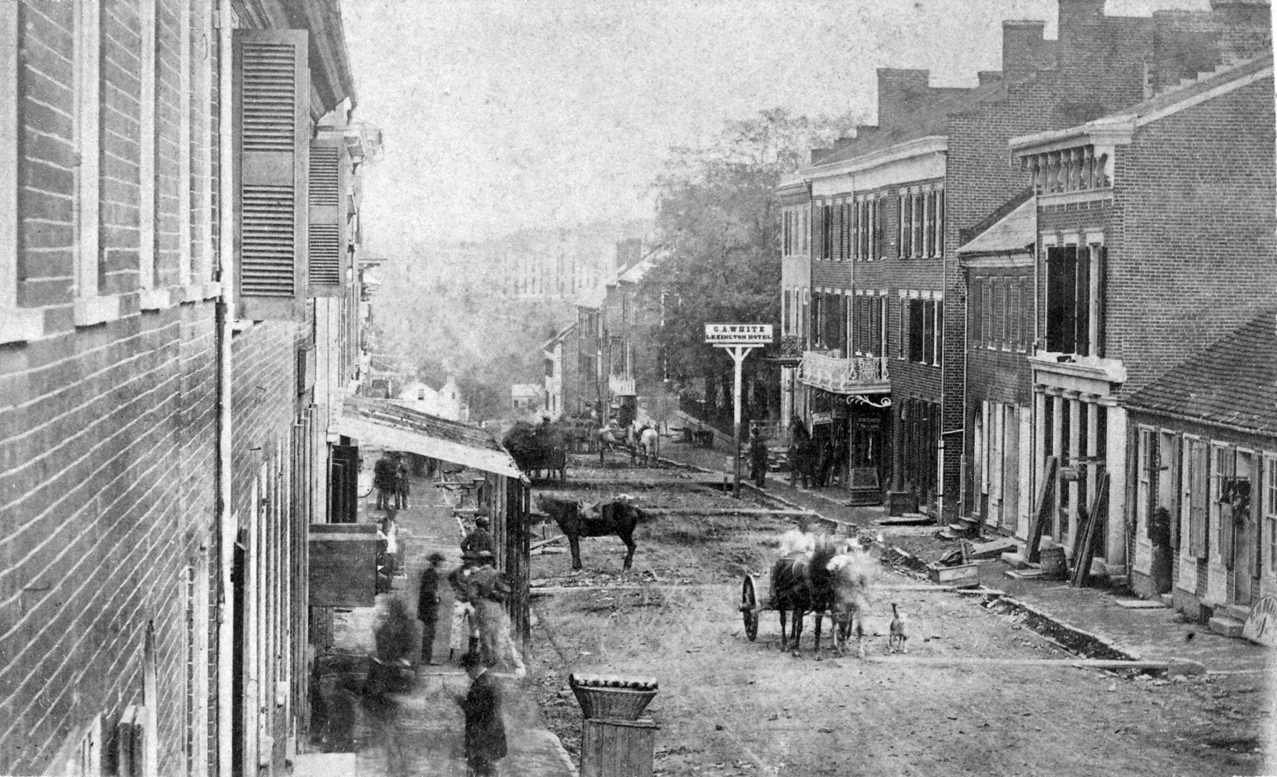 5 Main Street in Lexington as it looked in the Civil War era A block away - photo 7