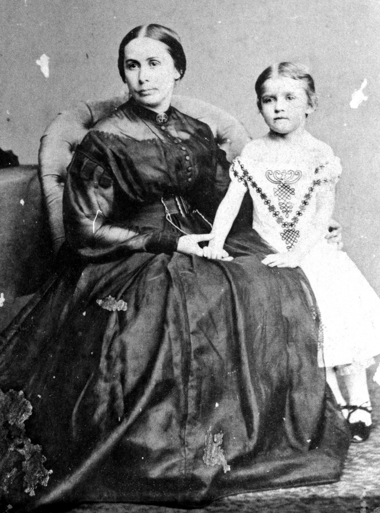 10 Second wife Anna and daughter Julia Married in 1857 Thomas and Anna - photo 12