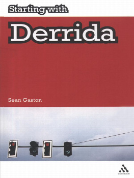 Derrida Jacques - Starting with Derrida Plato, Aristotle, and Hegel