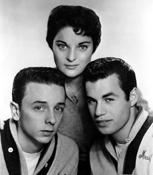 The Teddy Bears 1958 l to r Phil Spector Annette Kleinbard and Marshall Lieb - photo 3