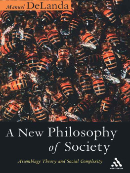 De Landa - A New Philosophy of Society