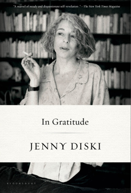 Diski Jenny In gratitude / Jenny Diski