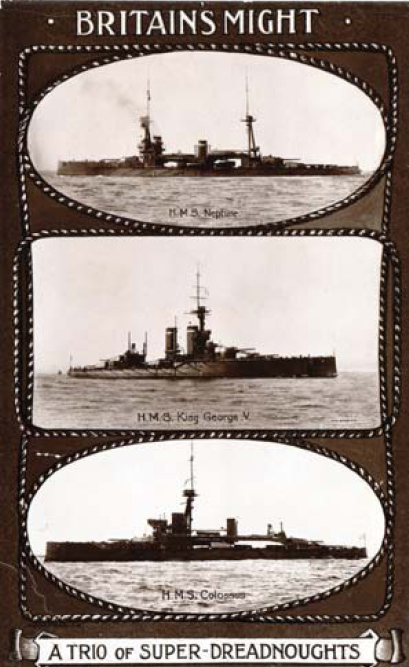 Three super-dreadnoughts The British navy was seen as the primary strength of - photo 6