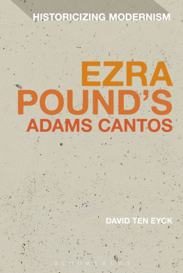 Eyck - Ezra Pounds Adams Cantos