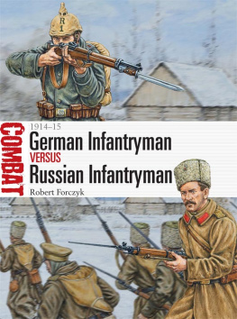 Forczyk Robert - German Infantryman vs Russian Infantryman - 1914-15