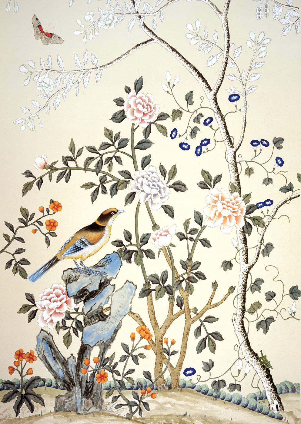 Hand-painted Chinoiserie wallpaper from Marble Hill House in Twickenham chosen - photo 2