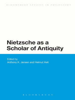 Jensen - Nietzsche As a Scholar of Antiquity