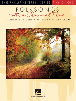 Corp Hal Leonard - Folksongs with a Classical Flair