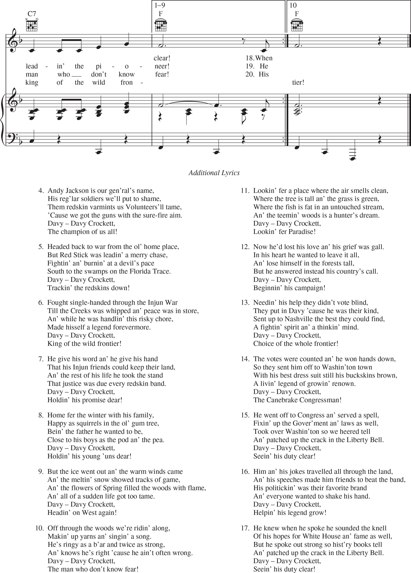 Battle Hymn Of The Republic Words by Julia Ward Howe Music by William Steffe - photo 24