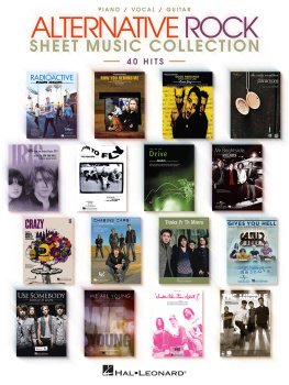 Hal Leonard Corp - Alternative Rock Sheet Music Collection