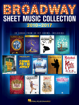 Hal Leonard Corp - Broadway Sheet Music Collection