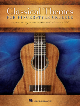 Hal Leonard Corp Classical Themes for Fingerstyle Ukulele