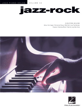 Hal Leonard Corp - JAZZ-ROCK: jazz piano solos series